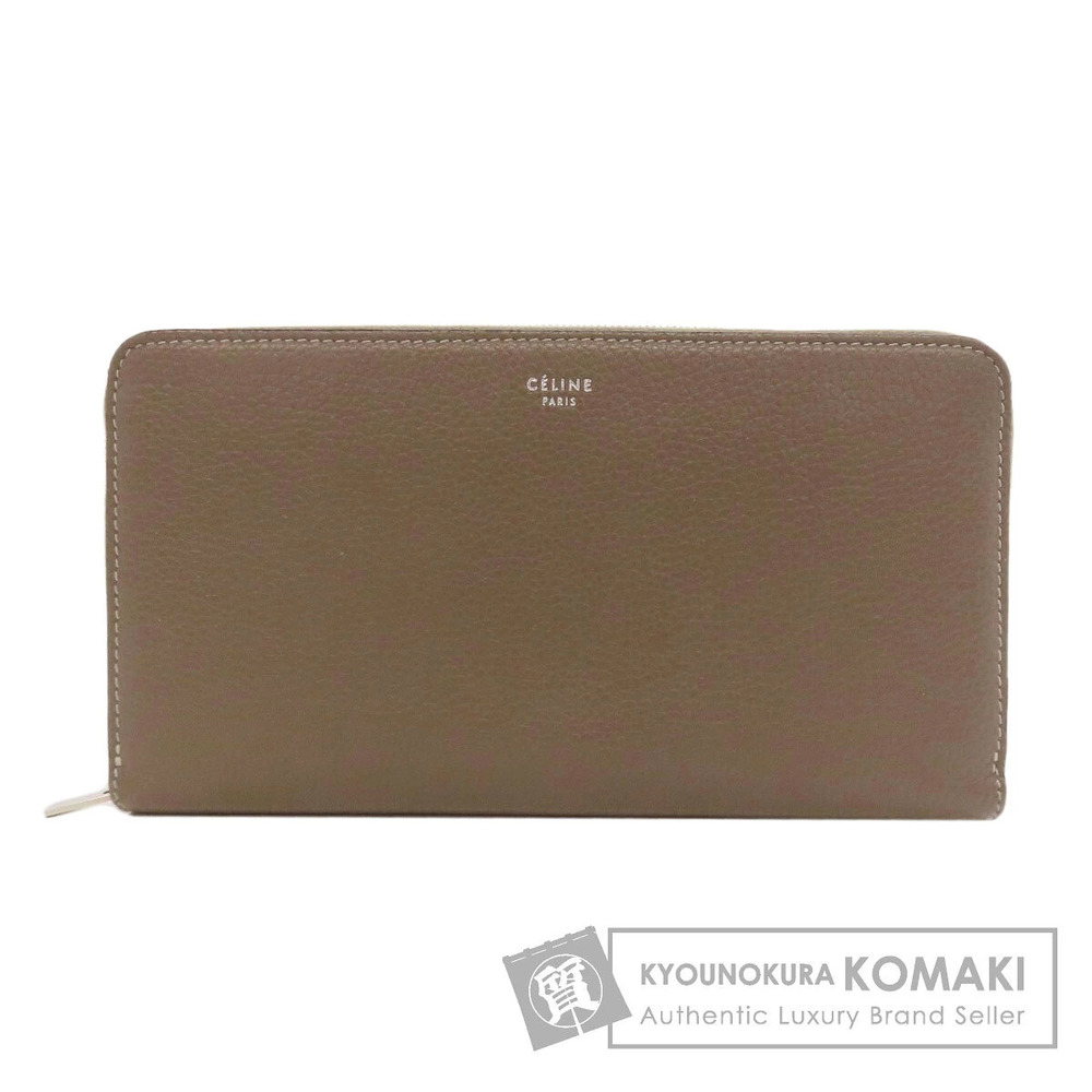 Celine Long Wallet coin purse Calfskin